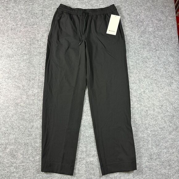 Lululemon Straight-Leg Mid-Rise Pant Luxtreme Black Size Medium - Picture 2 of 10